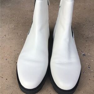 Franco Sarto Carian Leather Chelsea Bootie